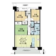 サーパス市駅南の間取り画像