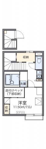 レオパレス幸玉の間取り画像