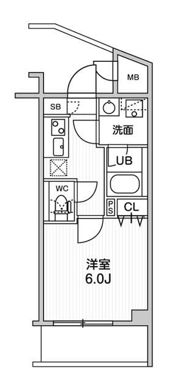 S－RESIDENCE横濱磯子alizeの間取り画像