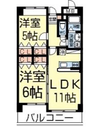 アムール近見の間取り画像