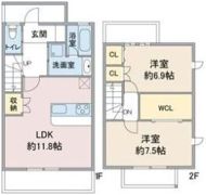 ベルノリエ桜ヶ丘の間取り画像