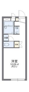 レオパレスクレールJ・Kの間取り画像