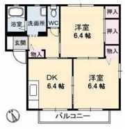 ディアス水畑 A棟の間取り画像