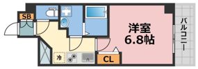 インベスト本町WESTの間取り画像