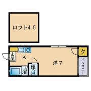 フローラルハイツの間取り画像