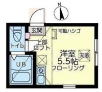 ユナイト星川フレンチクルーラーの間取り画像