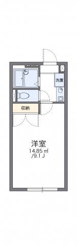 レオパレスメイプルハイム高野台1号館の間取り画像