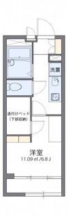 レオパレスフォレスト小倉の間取り画像
