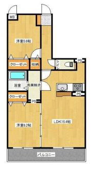 ステラ東町の間取り画像