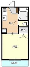 ノーブルハイツの間取り画像