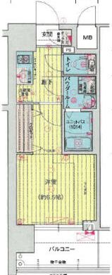 ファステート大阪アステールの間取り画像