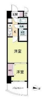 セレニテ神戸ミラクシュッドの間取り画像