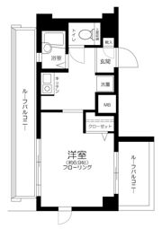 エクセリア東北沢の間取り画像