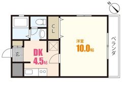 フリックコートSYOの間取り画像