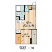 リーブルファイン三条の間取り画像