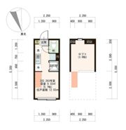 ハーモニーテラス桜川の間取り画像
