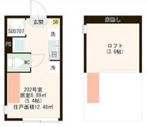 ハーモニーテラス板橋宮本町の間取り画像
