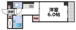 ライブ今里の間取り画像