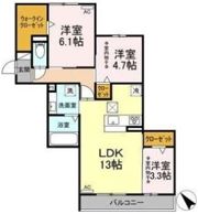 ラティペースの間取り画像