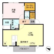 アスティオン Ⅲの間取り画像