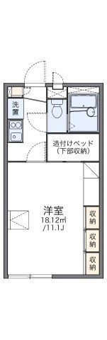 レオパレスM．I十日町の間取り画像