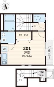プレミールの間取り画像