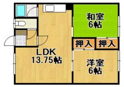光恵マンションの間取り画像