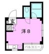 メゾン中一万の間取り画像
