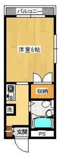 メゾンツムラの間取り画像
