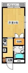 メゾンツムラの間取り画像