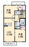 プロヌーブ鳴門の間取り画像