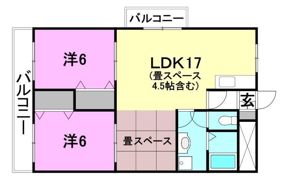 カーサグラン余戸の間取り画像