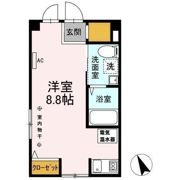 リーフ南砂の間取り画像