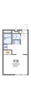 レオパレスりんどうの間取り画像