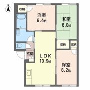 フレグランス小坂 A棟の間取り画像