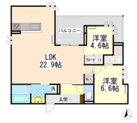 エグレットテラスの間取り画像
