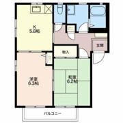 ヴィラ千原崎の間取り画像