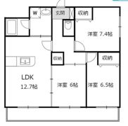 シティプラザ芦屋さくら通りの間取り画像