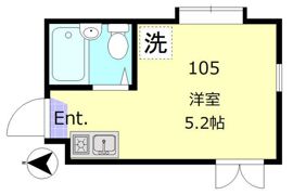ライフピア東中野B棟の間取り画像