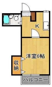 ハウス徳永の間取り画像