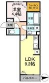 シャトルアキラⅢの間取り画像