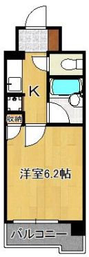 ギャラン黒崎の間取り画像