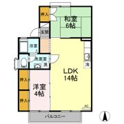 セジュール桜町の間取り画像