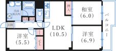 マイコーポ神戸の間取り画像