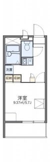 レオパレステナマント25の間取り画像