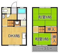 オアシス景勝苑 Cの間取り画像