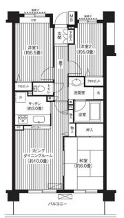KS桜川の間取り画像