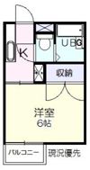 コーポOの間取り画像