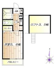 ブルーベル上井草の間取り画像