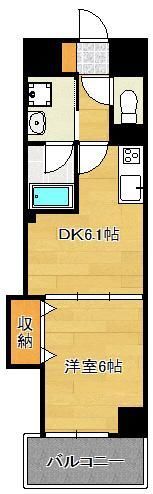 THE SQUARE Suite Residenceの間取り画像